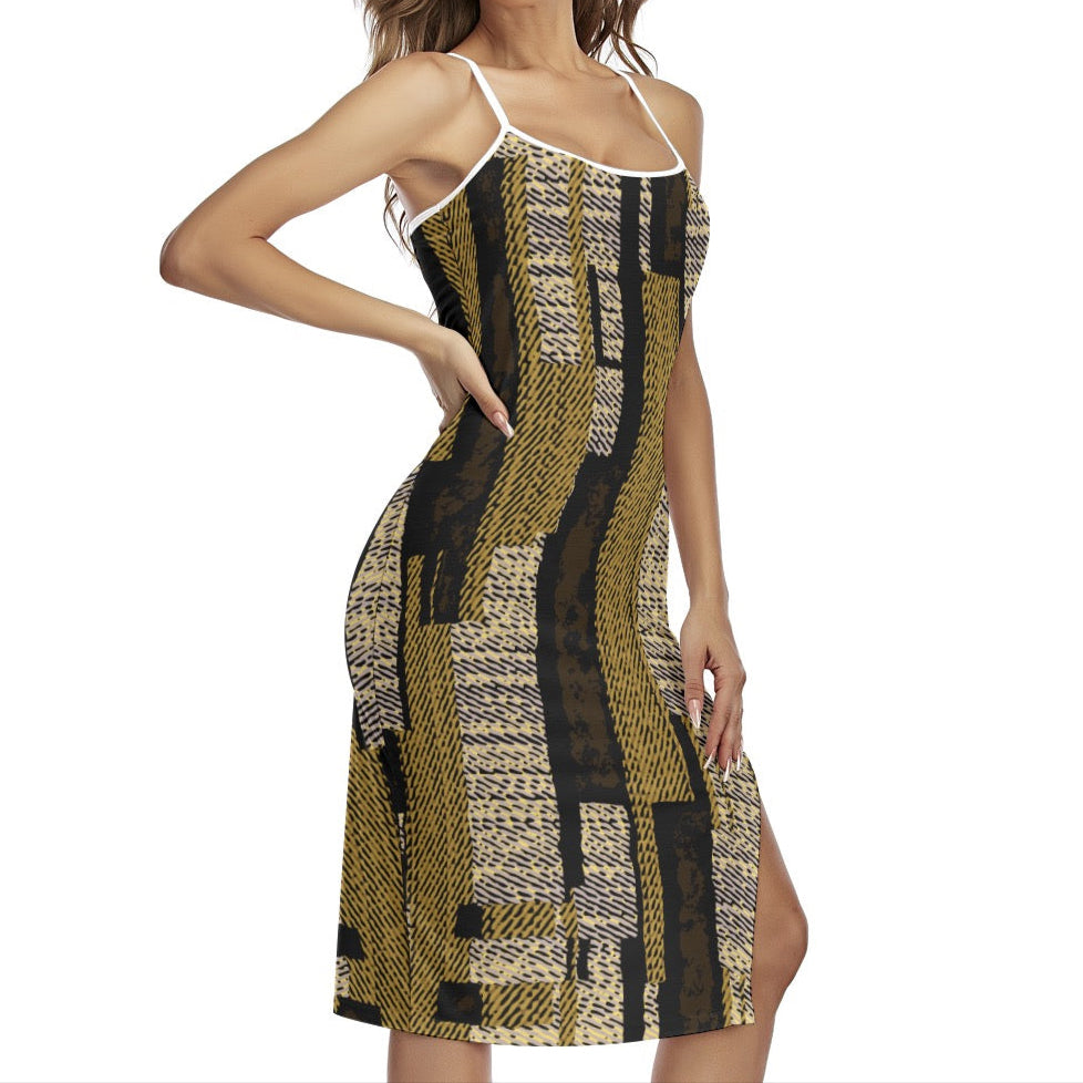 Urban Luxe Back Cross Cami Dress