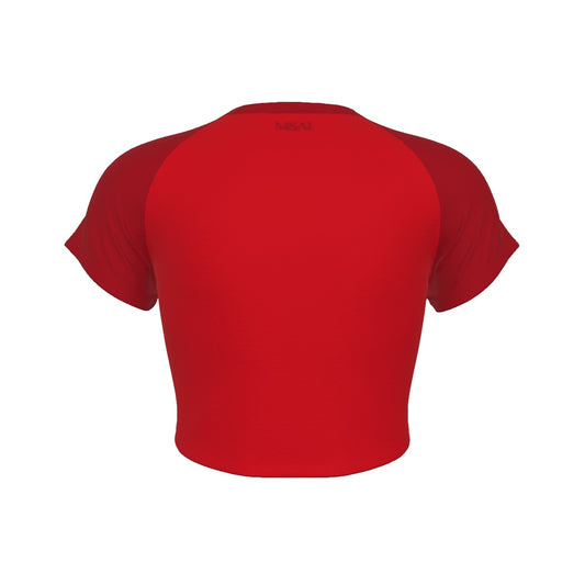 Scarlet Fusion MSAI Raglan Cropped T-shirt