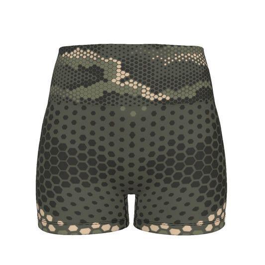 Island Terrain Ultra-Short Yoga Shorts