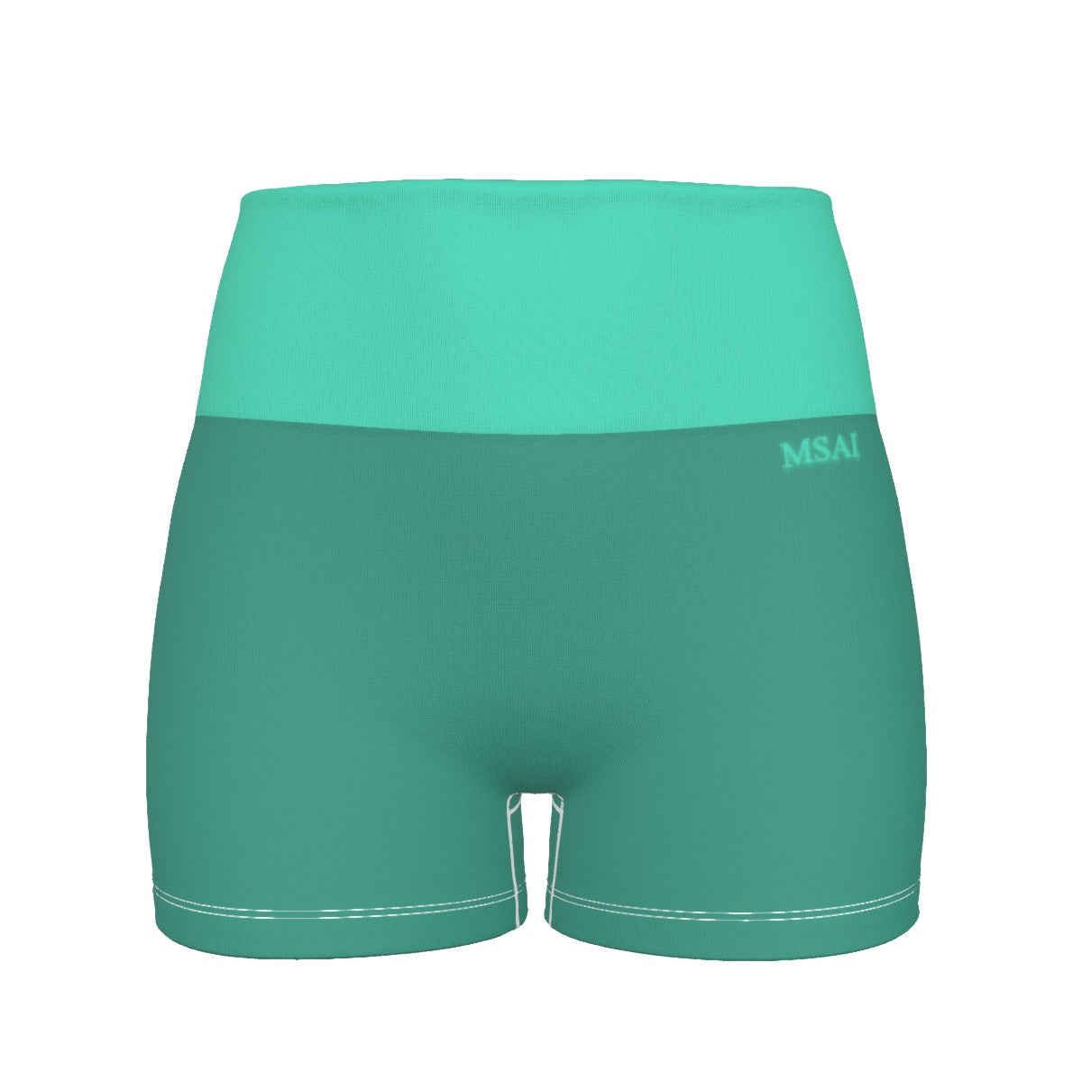 Ocean Breeze MSAI Ultra-Short Yoga Shorts