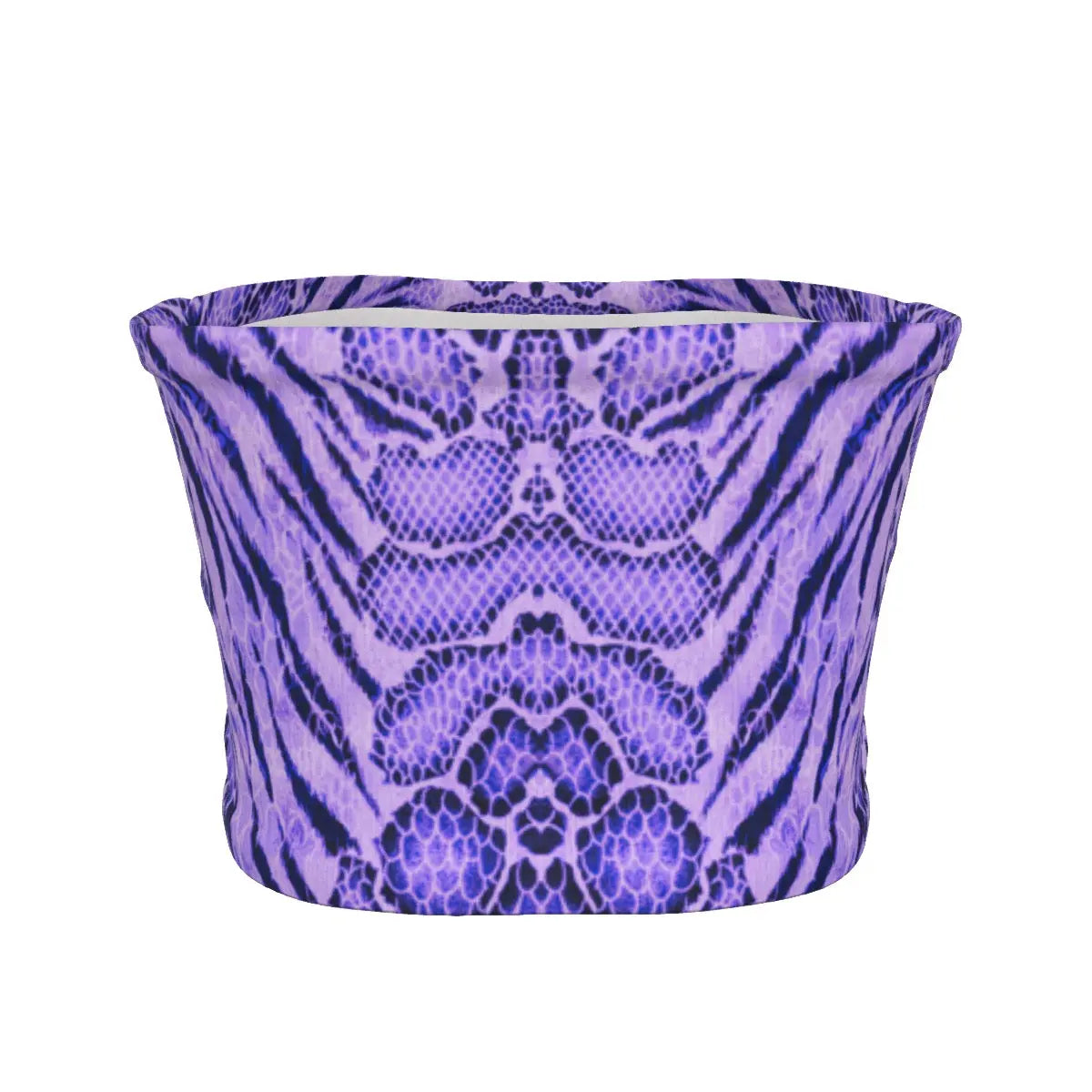 Amethyst Tiger Skin All Over Design Tube Top My Store By Ari Island