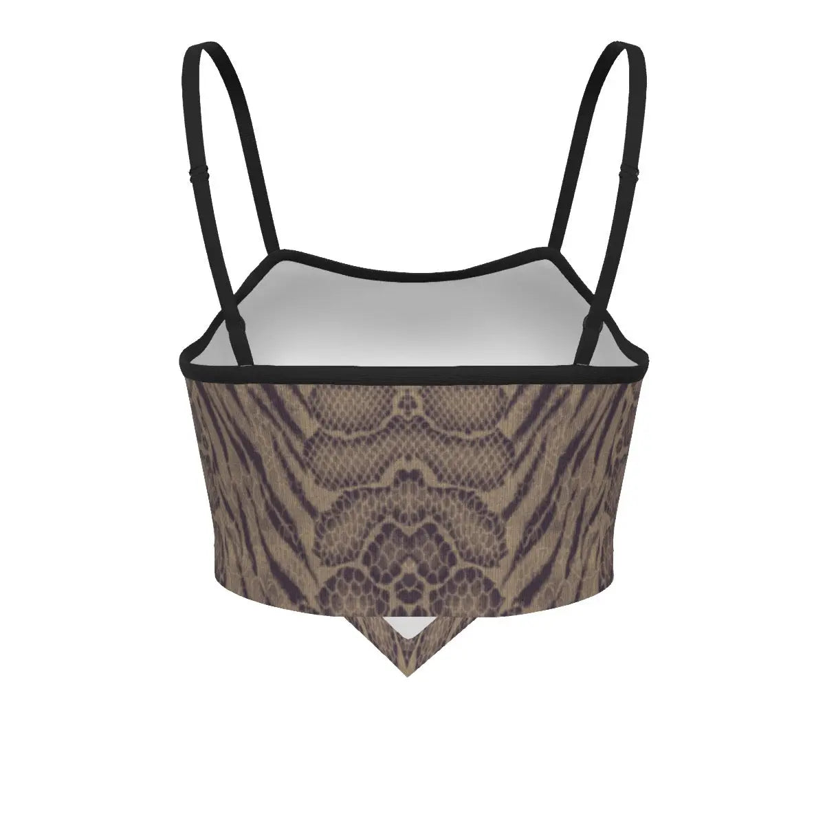 Sepia Tiger Skin All Over Design Wild Strength Cami Tube Top My Store By Ari Island