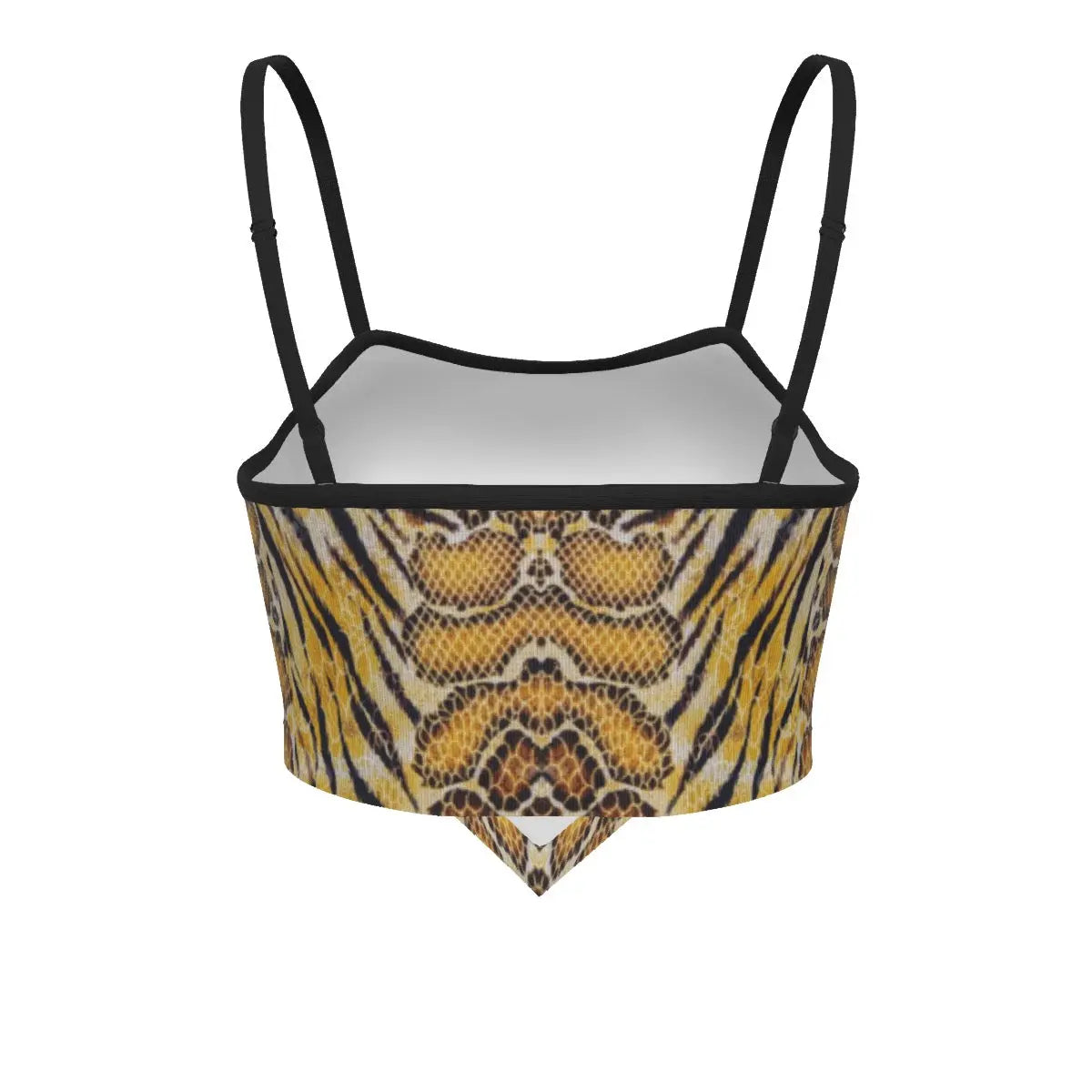 Tiger Skin All Over Design Wild Strength Cami Tube Top My Store By Ari Island