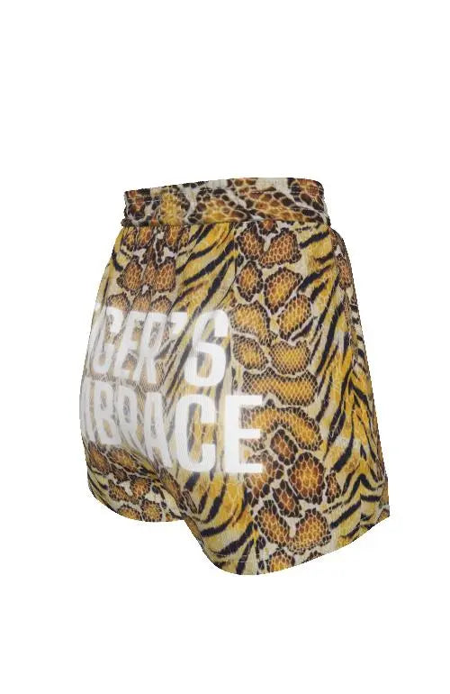 Tiger’s Embrace Casual Shorts – Bold Back Design My Store By Ari Island