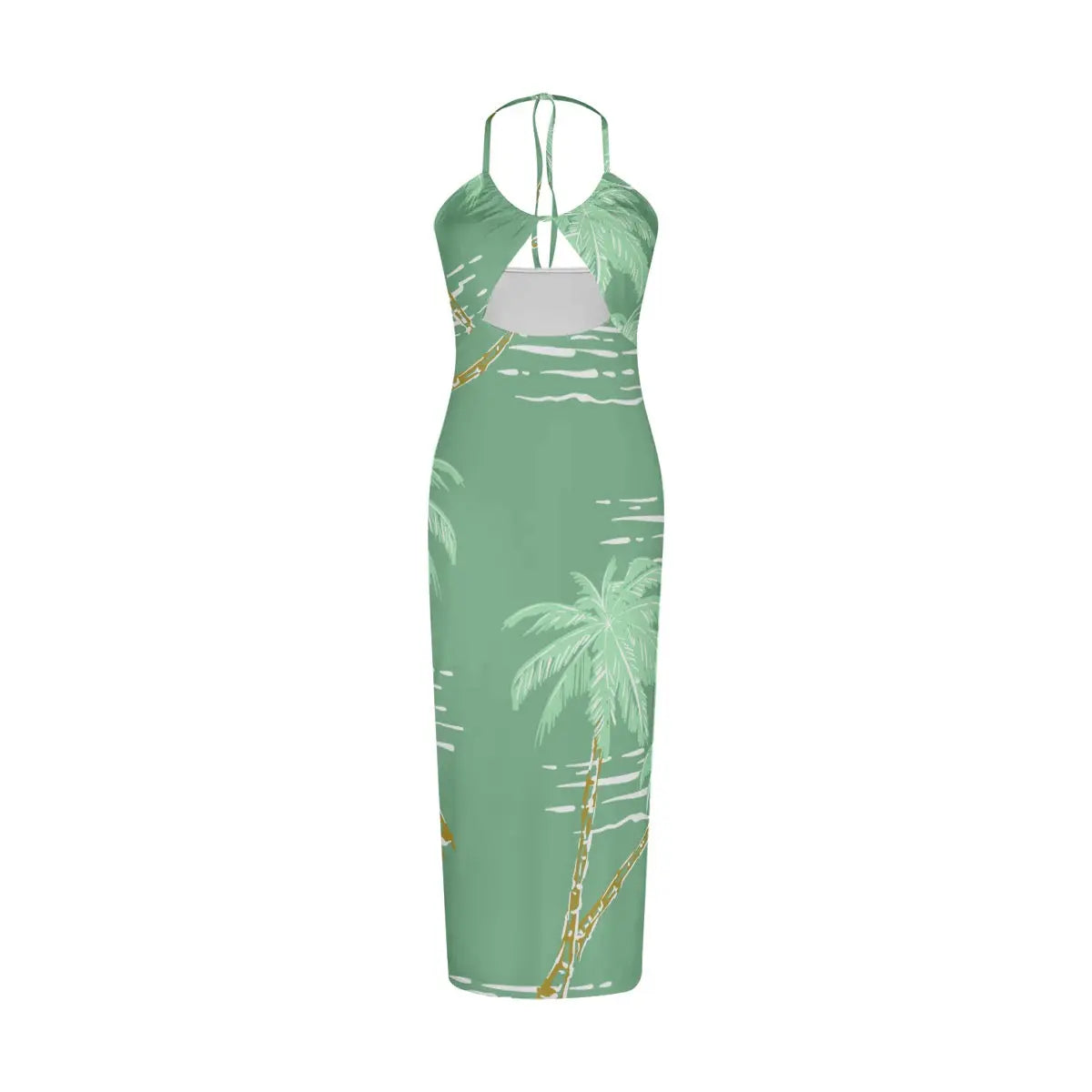 Tropical Vibes Palm Cami Dress My Store By Ari Island