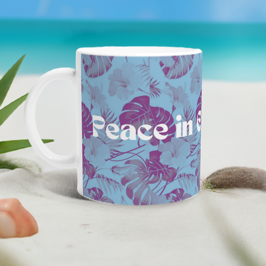 Peace in Every Palm - White 11oz Ceramic Mug